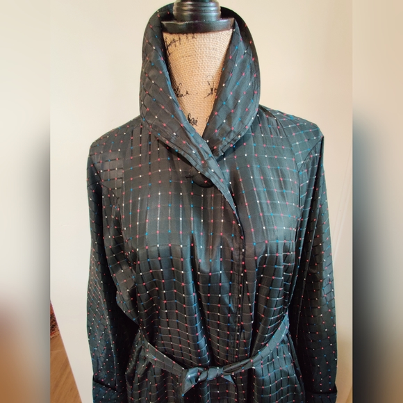 Weather Resistant Coat, London, Fog Detachable Hooded Hat, Belt Tie Vintage - Picture 11 of 17